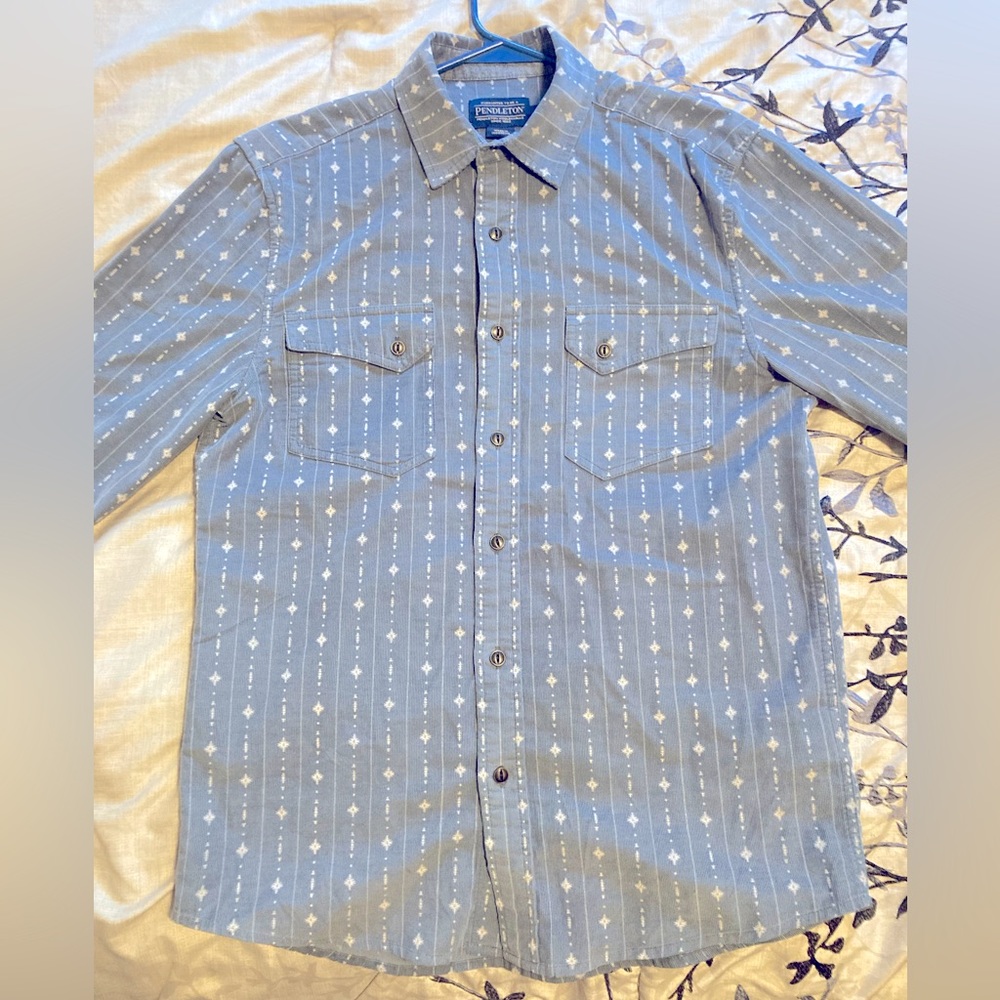 Pendleton Men’s Corduroy Western Shirt (small)